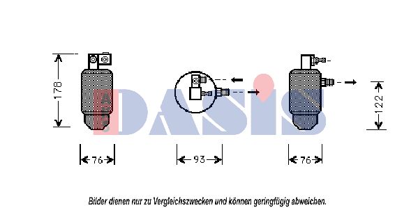 AKS DASIS Осушитель, кондиционер 802220N